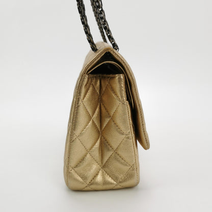 (14P)2.55 Flag Bag Seasonal limited Edition Large Lambskin quilted