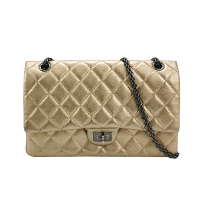 (14P)2.55 Flag Bag Seasonal limited Edition Large Lambskin quilted