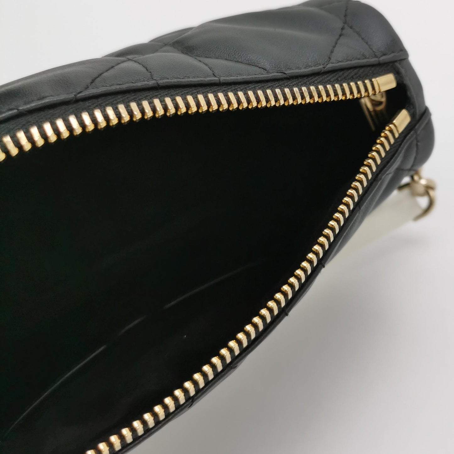 Vibe Hobo Bag Small Lambskin White Gold