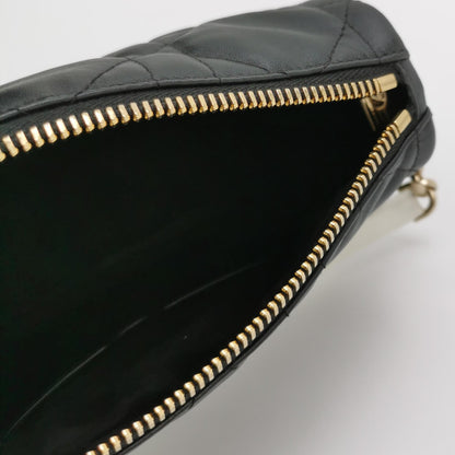 Vibe Hobo Bag Small Lambskin White Gold