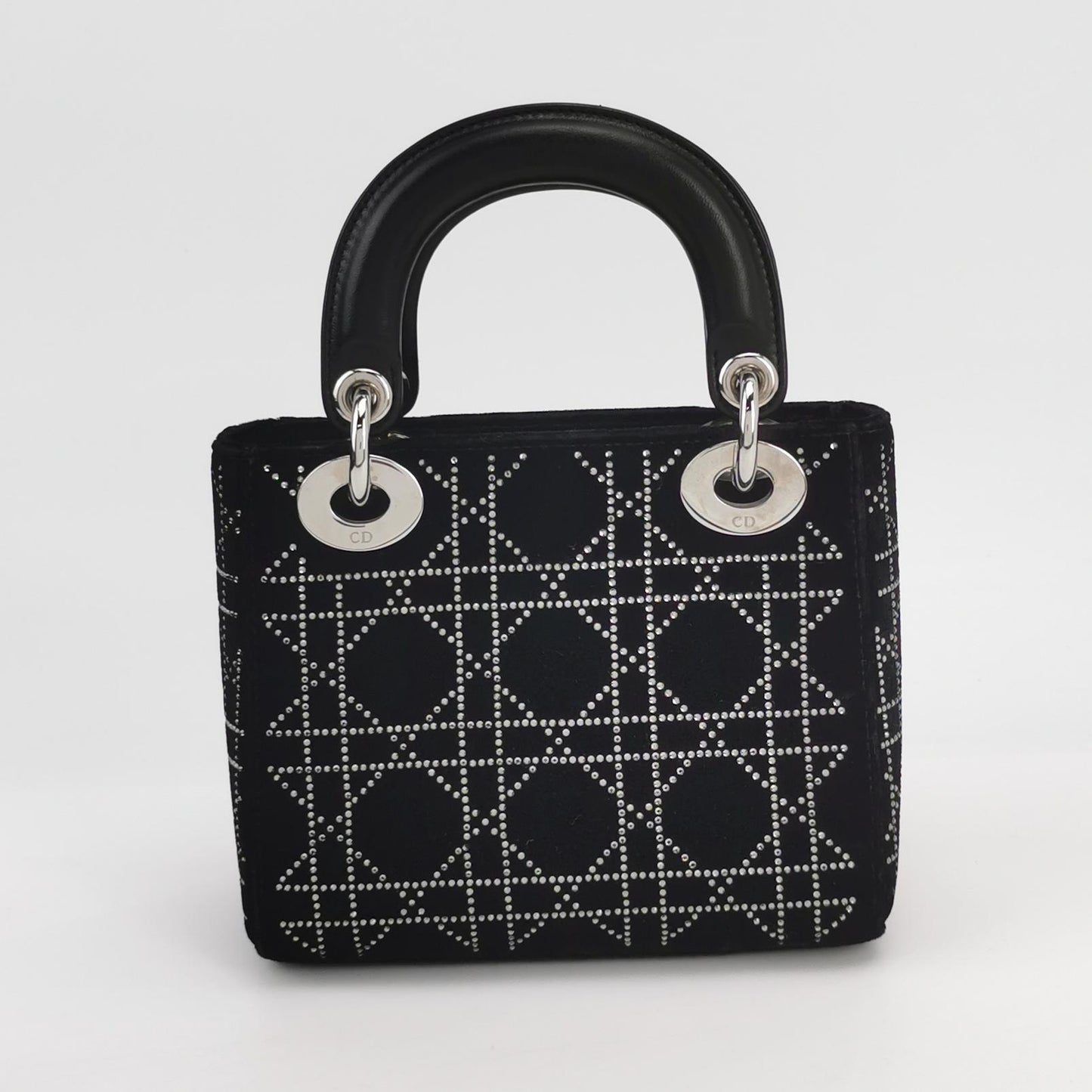 Lady Dior Velvet Logo