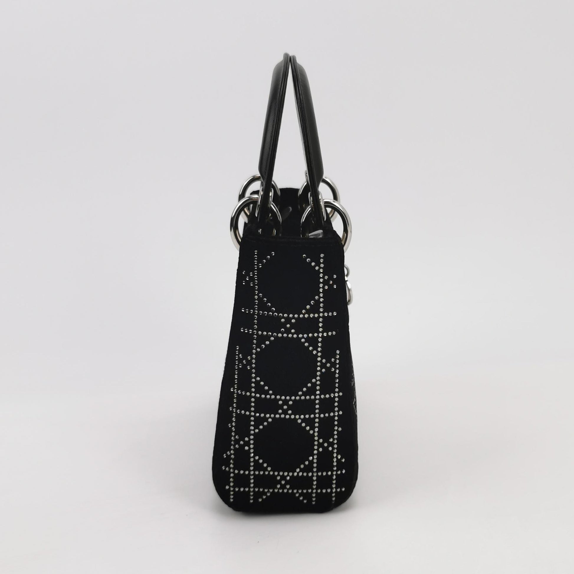 Lady Dior Velvet Logo