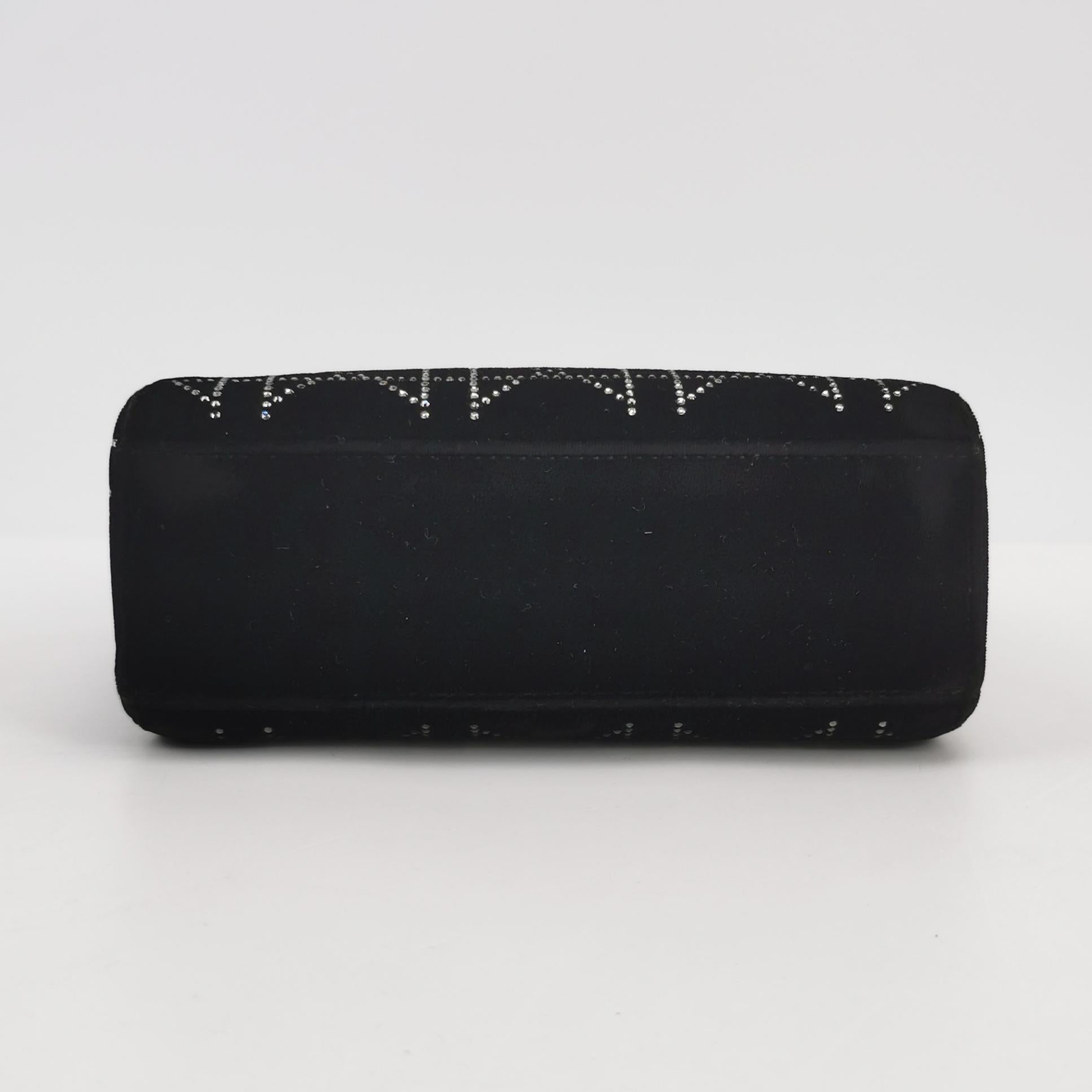 Lady Dior Velvet Logo