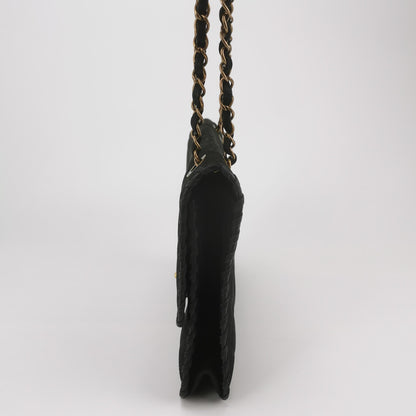 Flap Bag Small quilted CC turn-lock