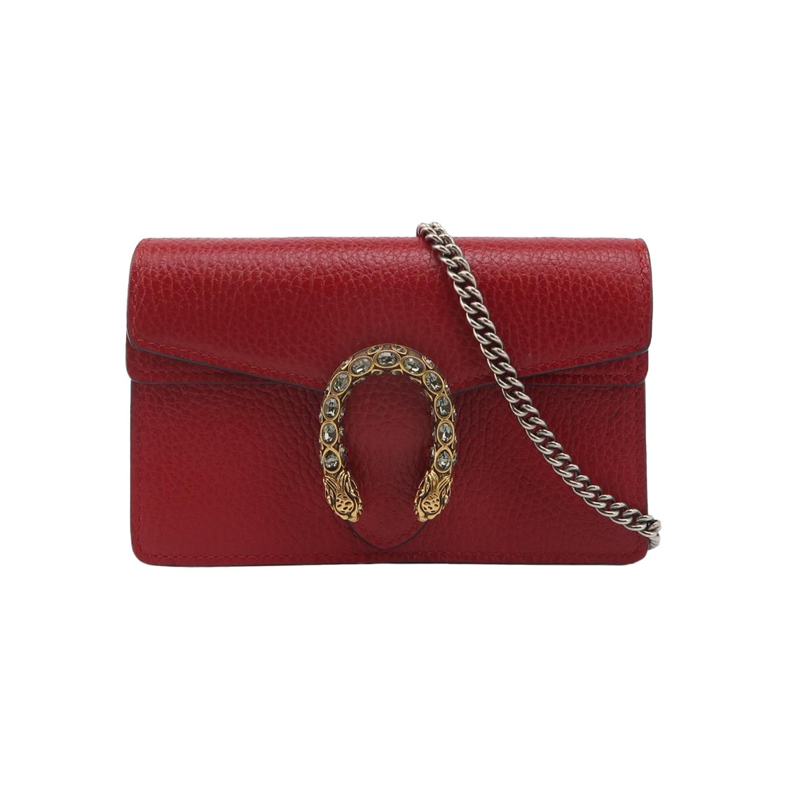 Gucci Gucci Dionysus Mini Leather Crossbody Bag