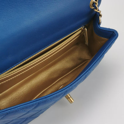 Classic Flap Seasonal limited Edition Mini Lambskin CC turn-lock