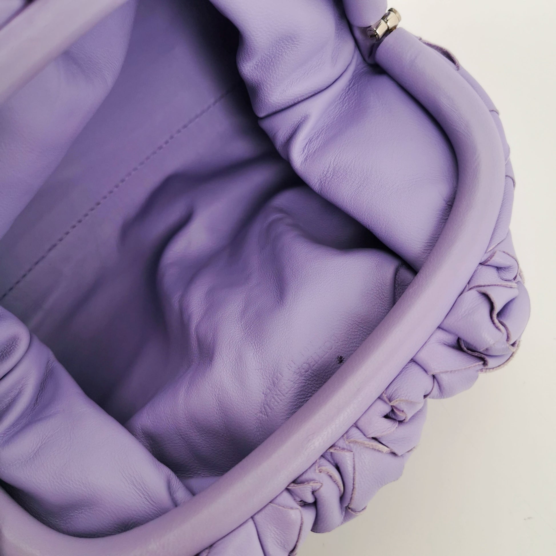 Pouch Lambskin Intrecciato