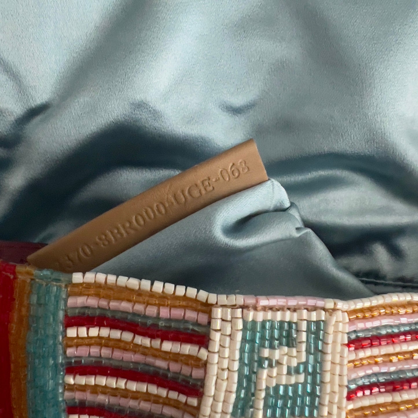 Vintage Fendi Embroidered Baguette