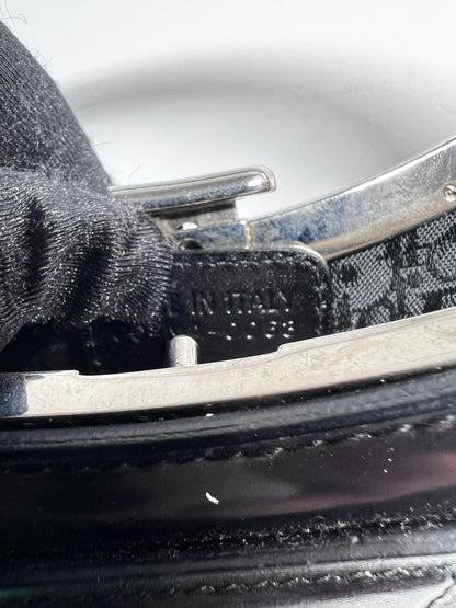 Vintage Dior Black patent bondage mini bag