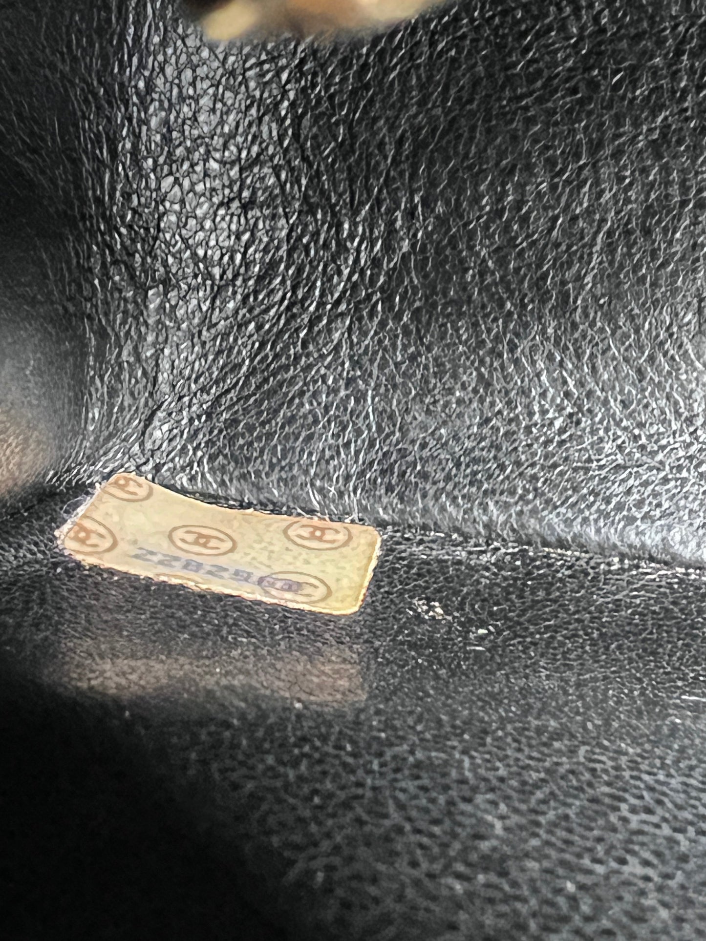 Vintage Chanel mini rectangular satin flap bag