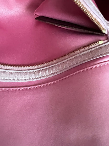 Iconic Fendi Pink sequin baguette