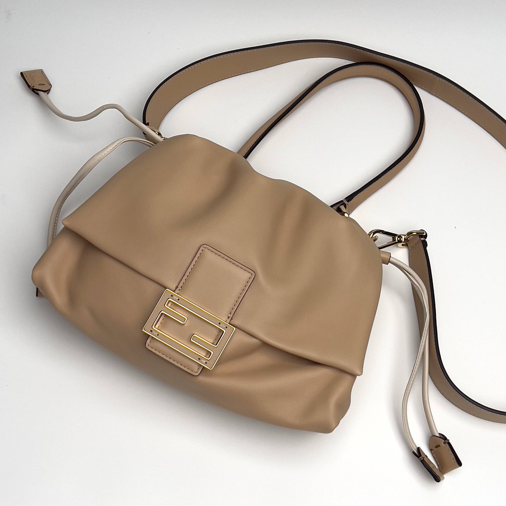 Fendi new style caramel mamma baguette medium size