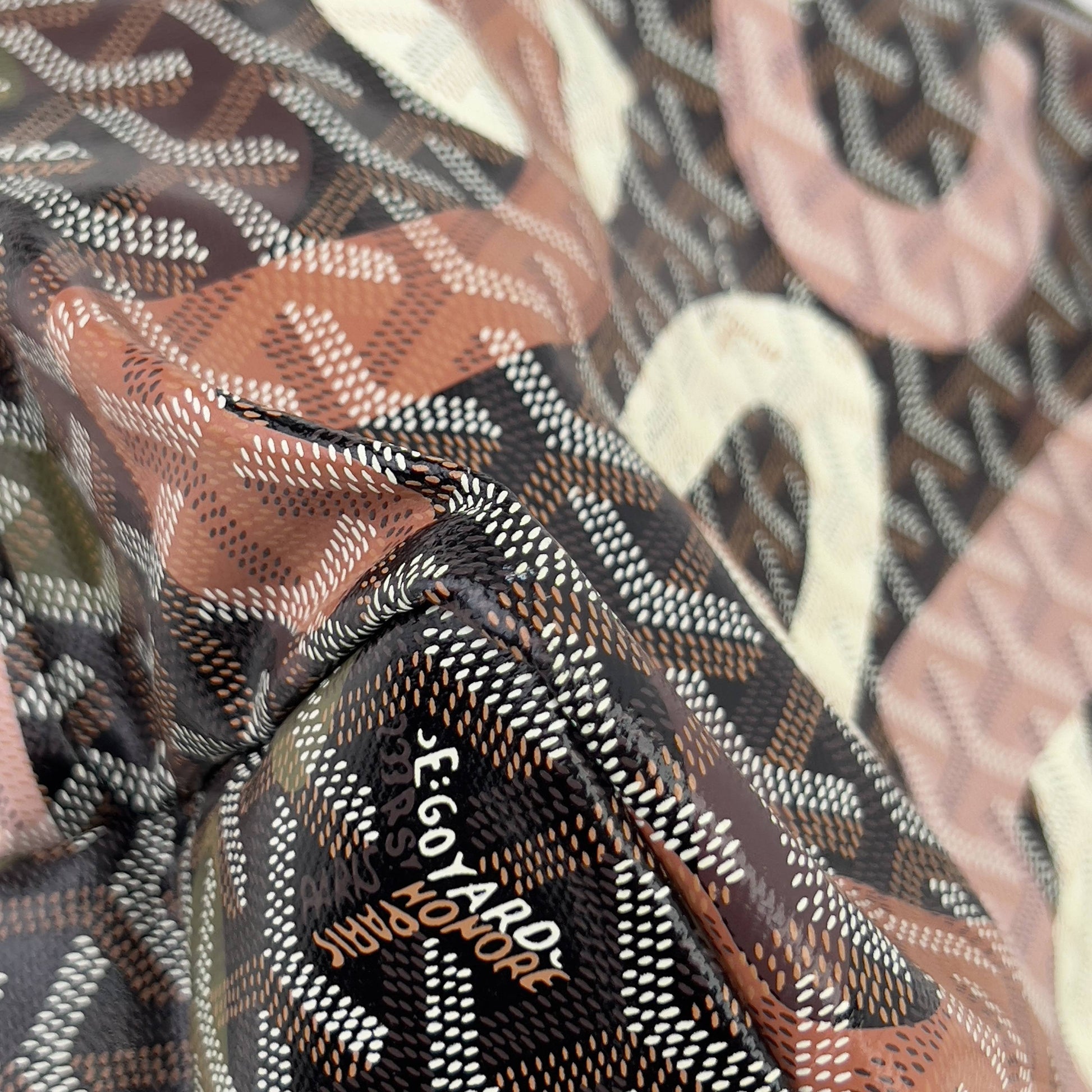 Goryard Saint Louis camo Print GM tote bag