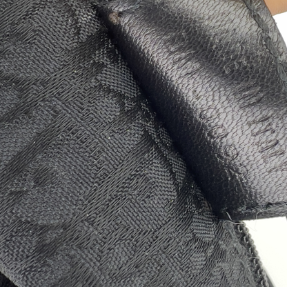 Vintage Dior Black leather admit bag