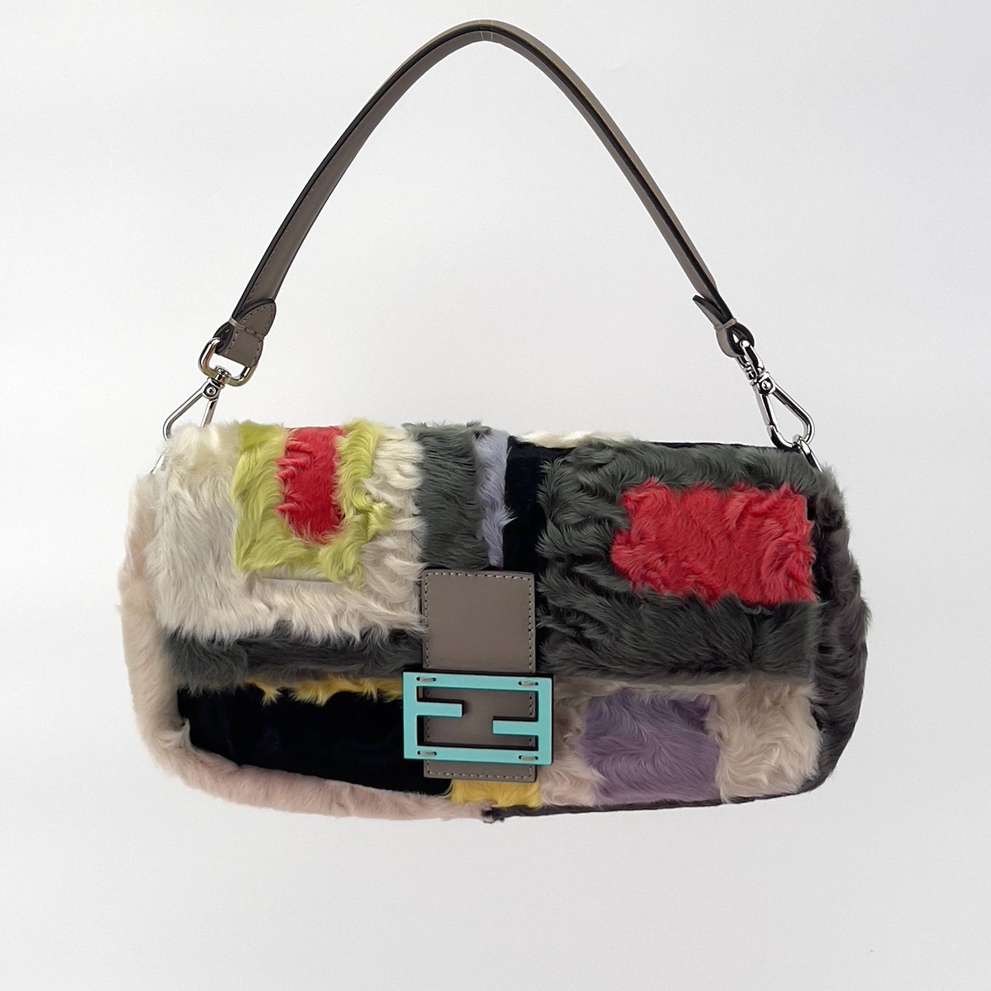 Fendi Swakara fur new style baguette NWOT