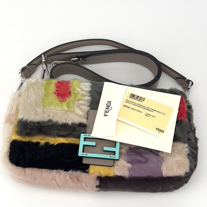 Fendi Swakara fur new style baguette NWOT