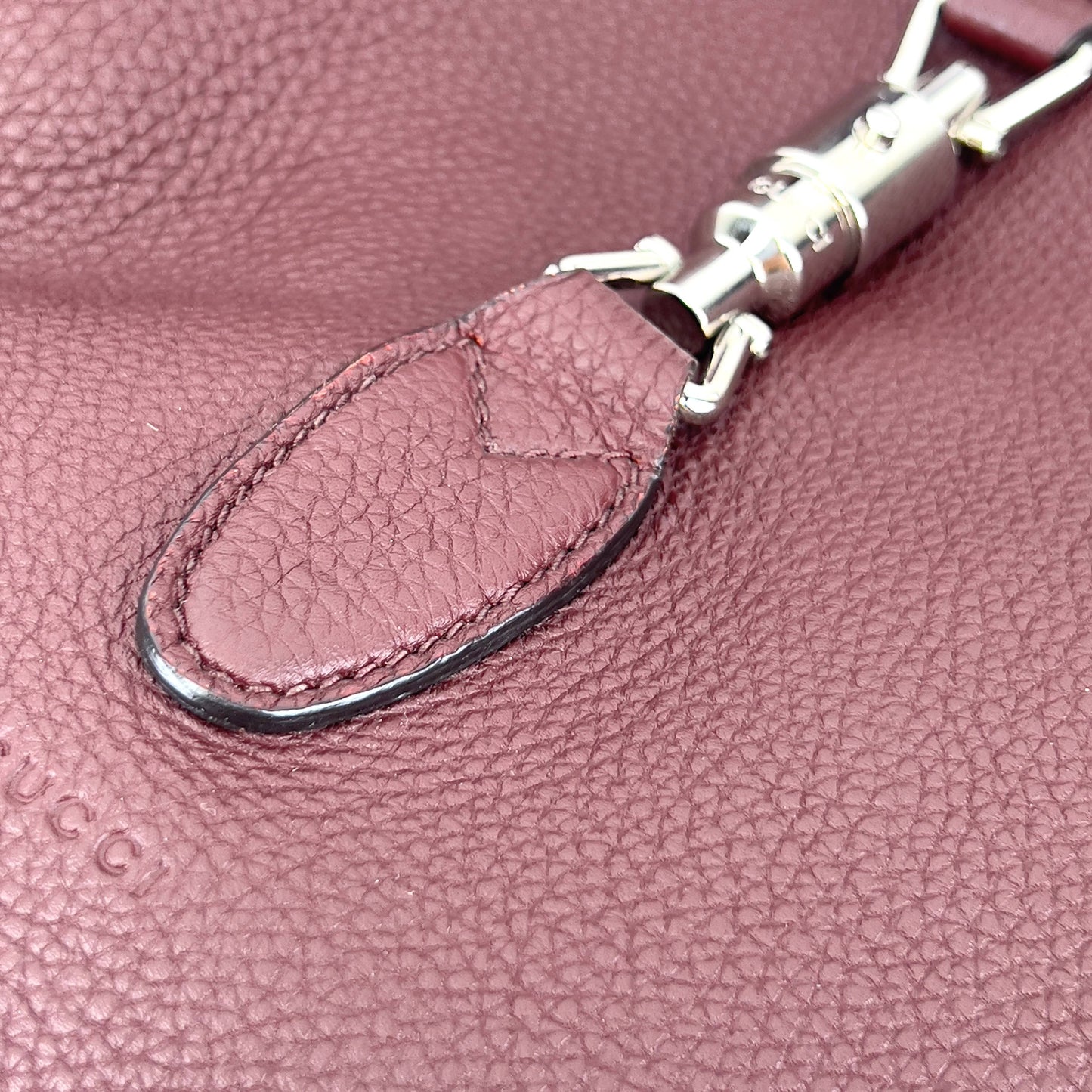 Gucci Burgundy big soft hobo bag