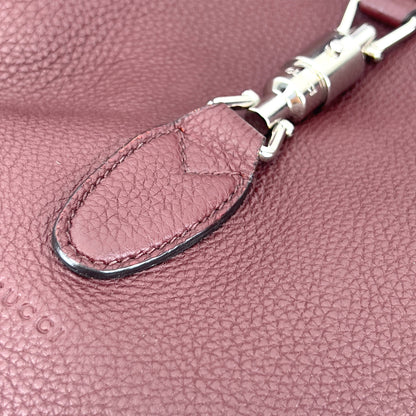 Gucci Burgundy big soft hobo bag