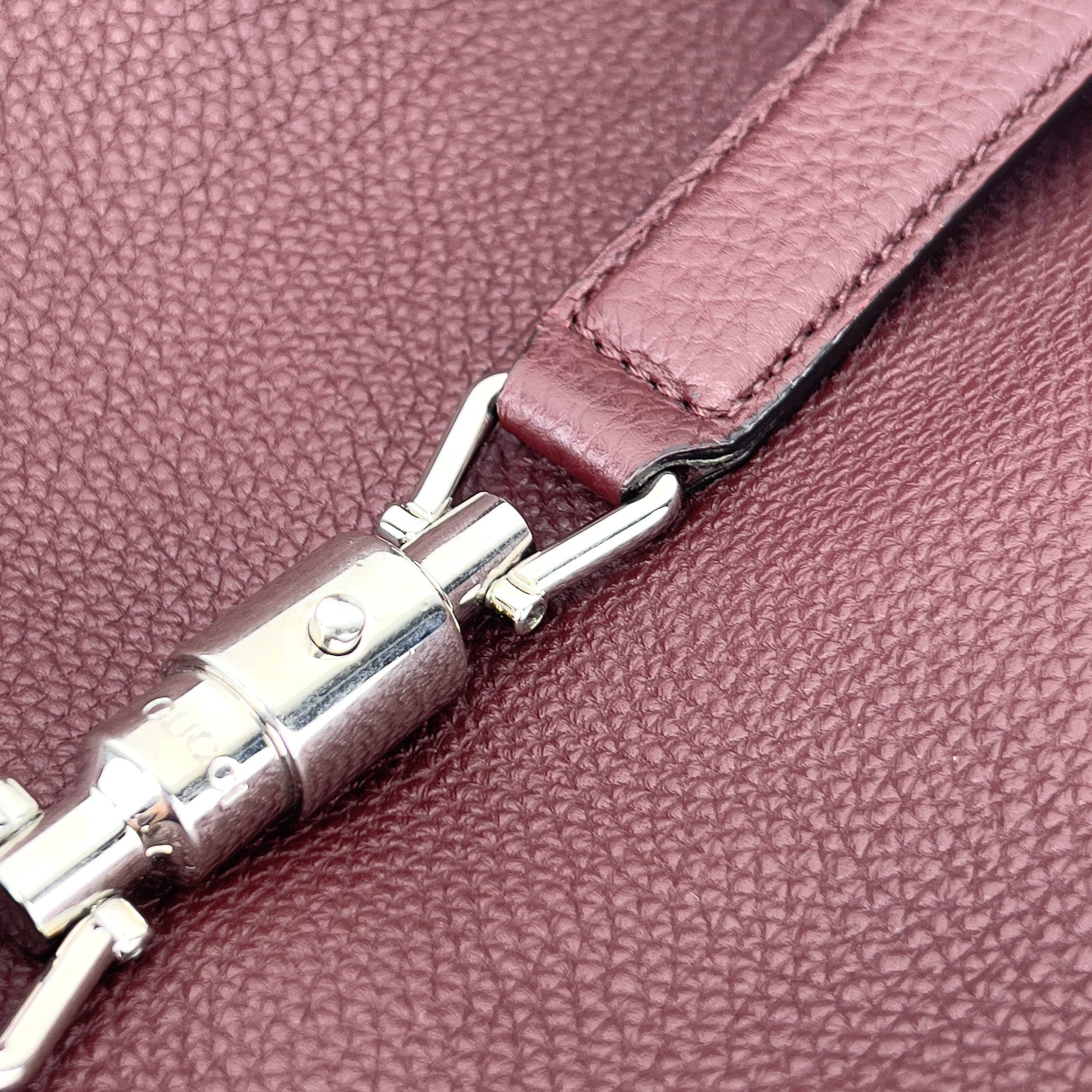 Gucci Burgundy big soft hobo bag