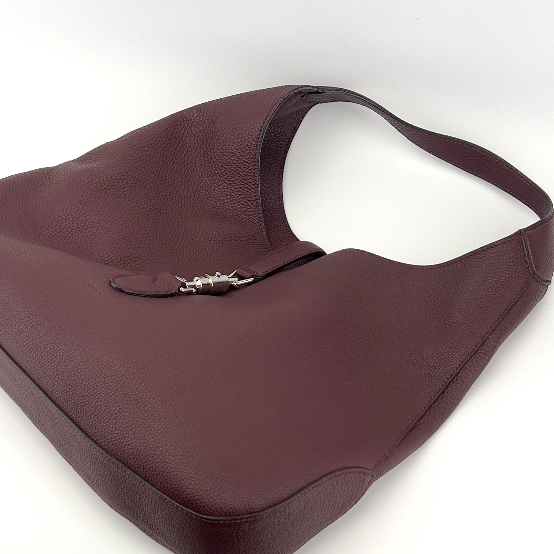 Gucci Burgundy big soft hobo bag