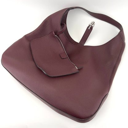 Gucci Burgundy big soft hobo bag