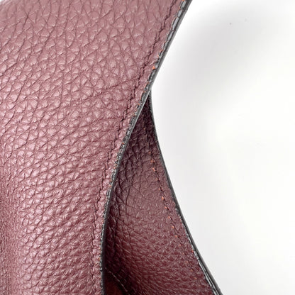 Gucci Burgundy big soft hobo bag