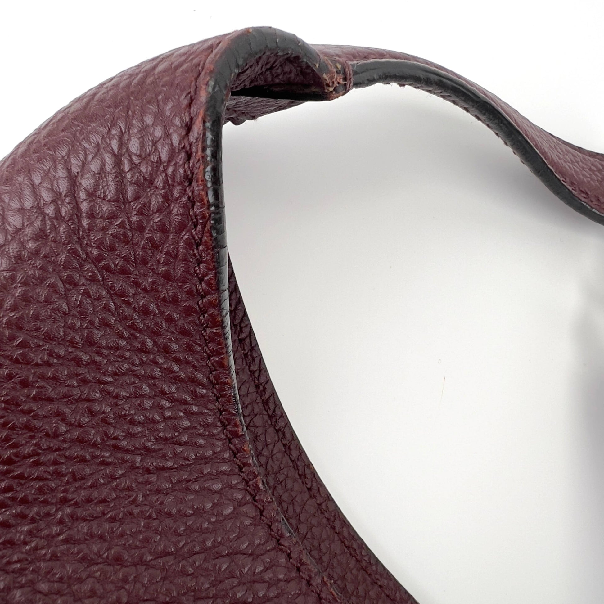 Gucci Burgundy big soft hobo bag