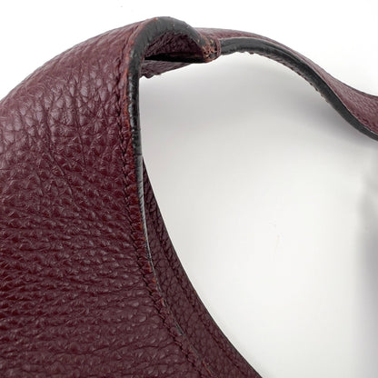 Gucci Burgundy big soft hobo bag