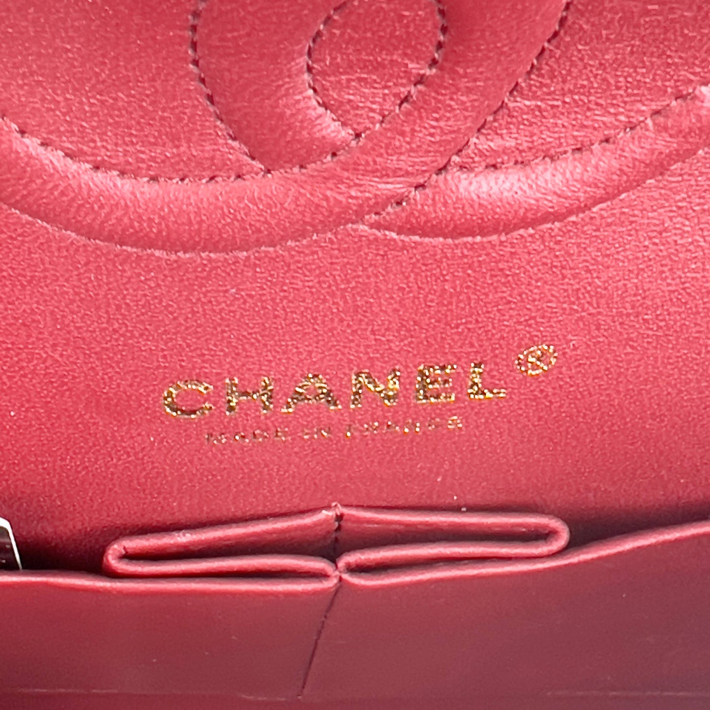 Chanel christams limited edition tweed double flap