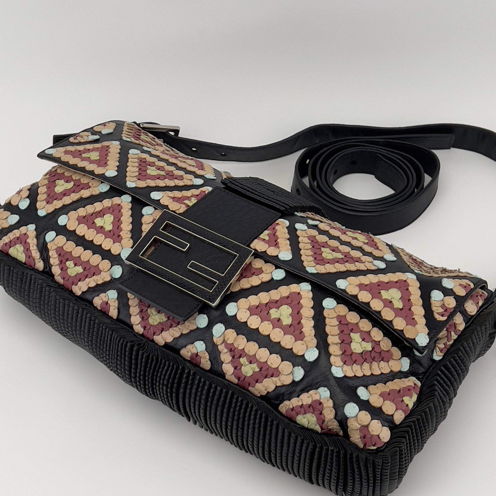 Fendi polka dots XXL baguette