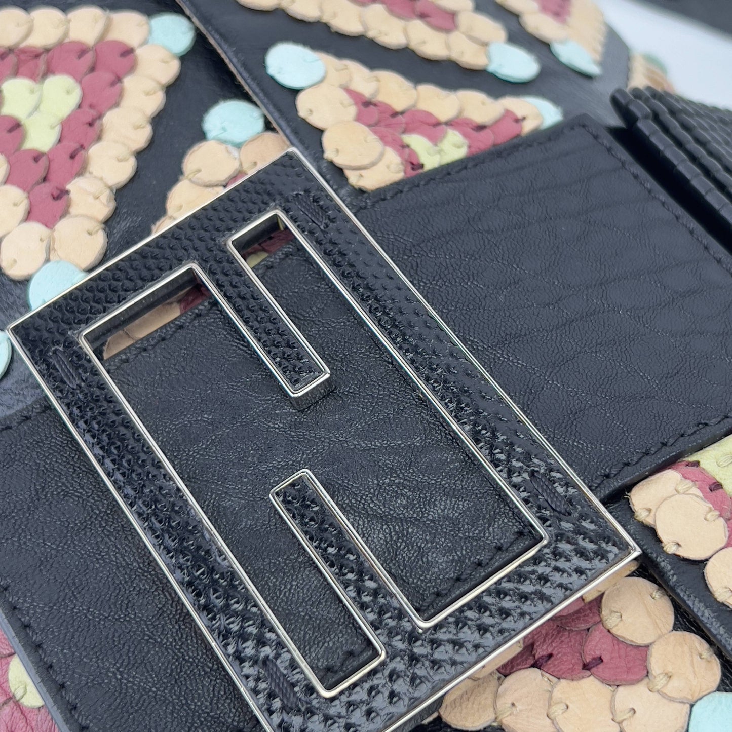 Fendi polka dots XXL baguette