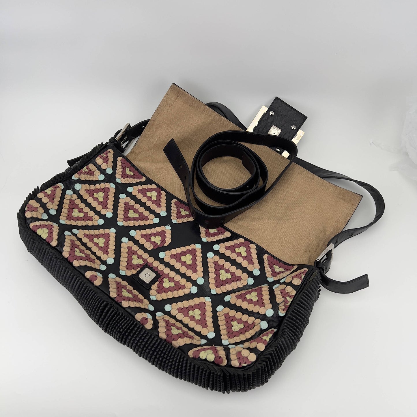 Fendi polka dots XXL baguette