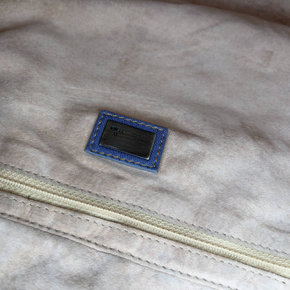 Fendi rainbow XXL leather baguette