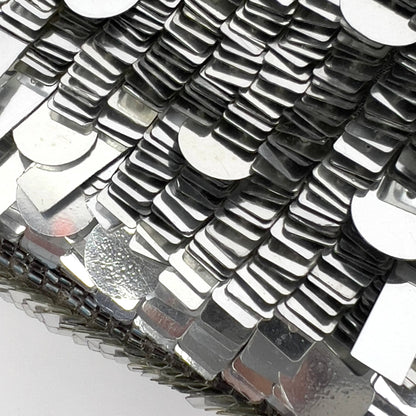 Vintagr Fendi silver sequin baguette special order