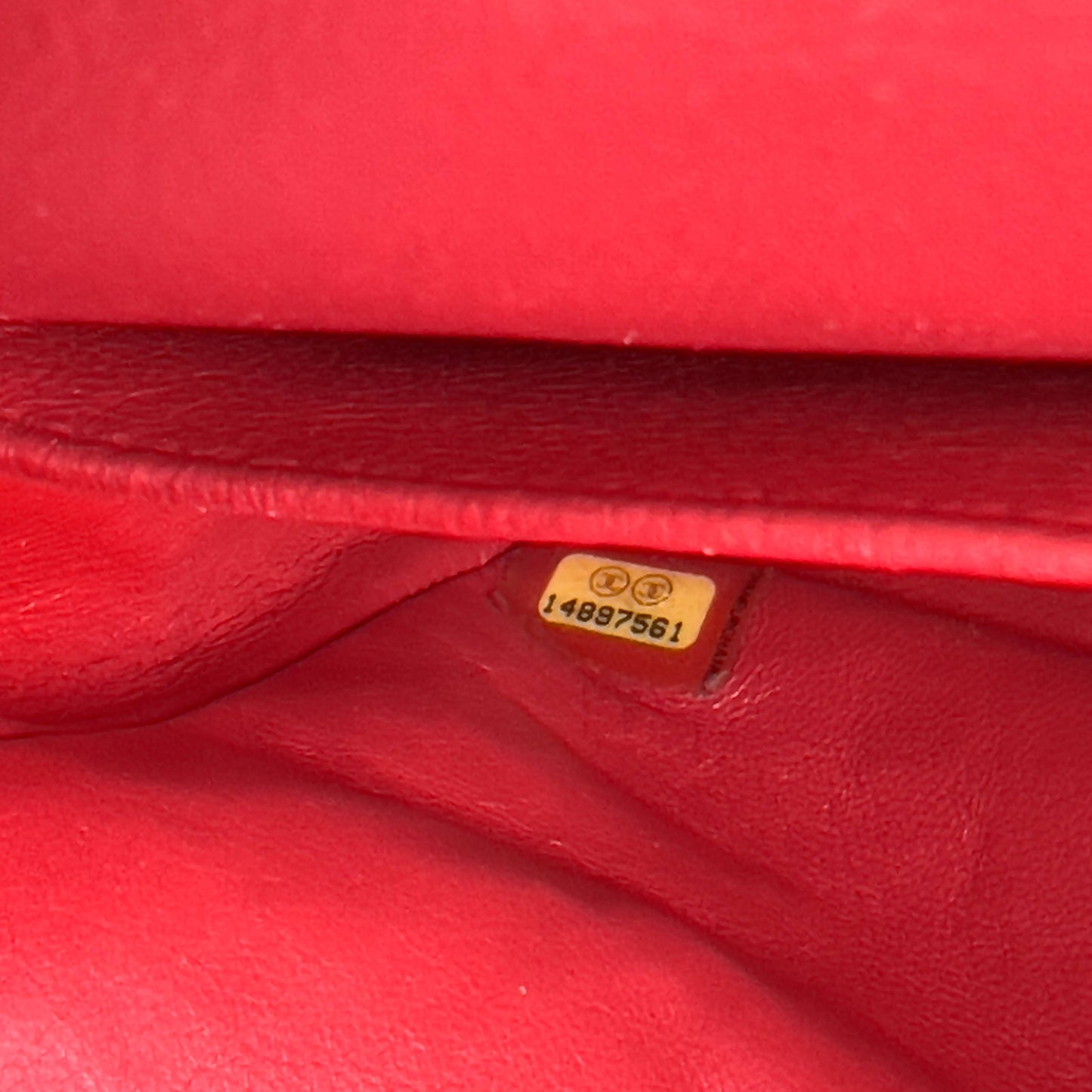 Chanel pink tweed double flap bag