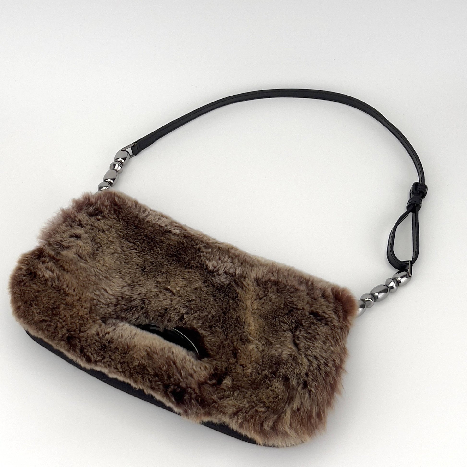 Vintage Dior Malice Teddy bear fur bag