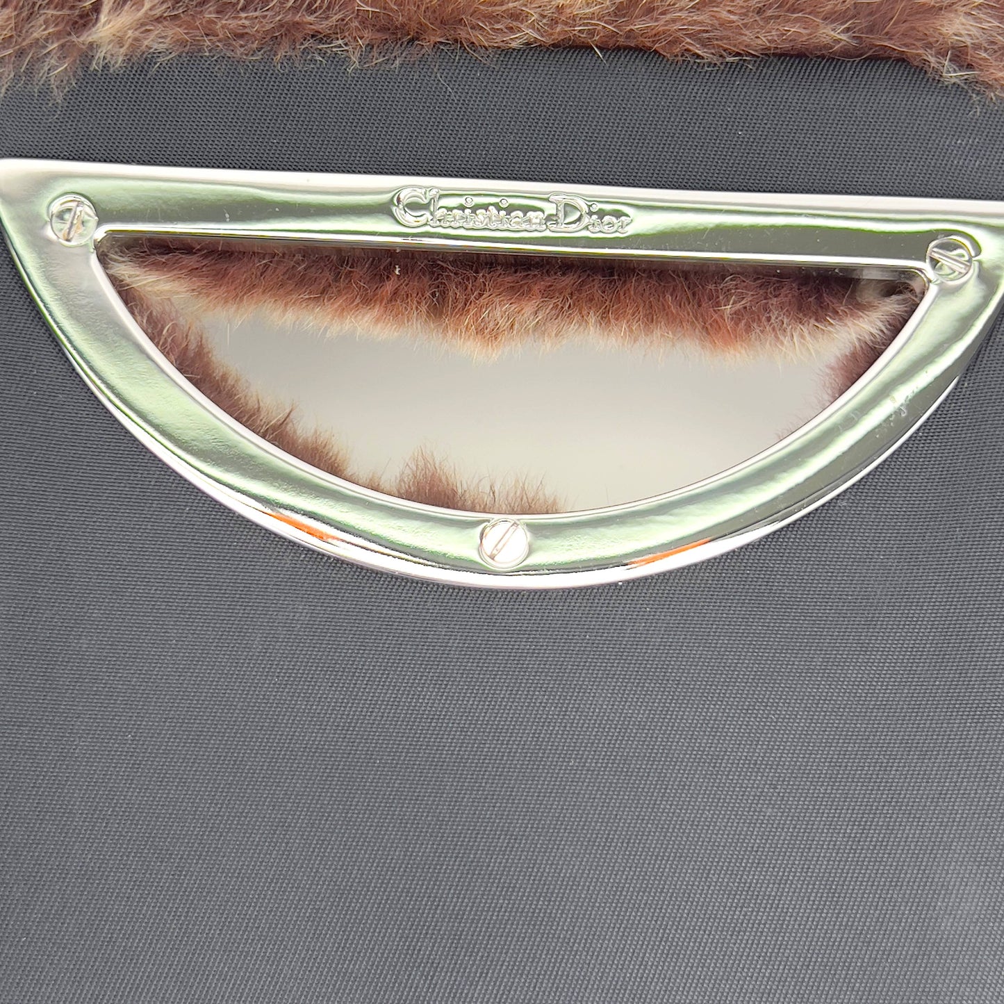 Vintage Dior Malice Teddy bear fur bag