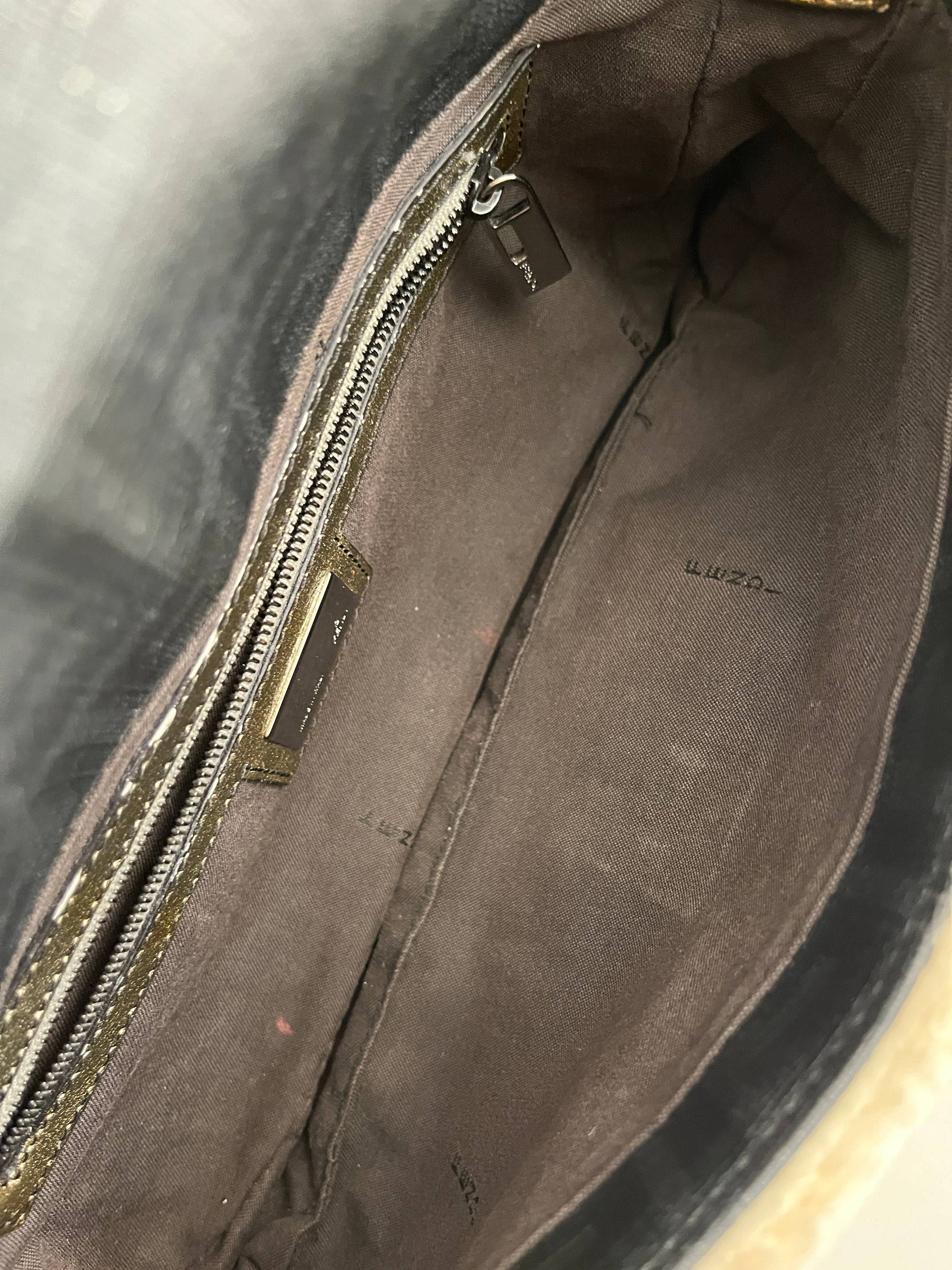 Fendi Baguette pure shearling shoulder bag