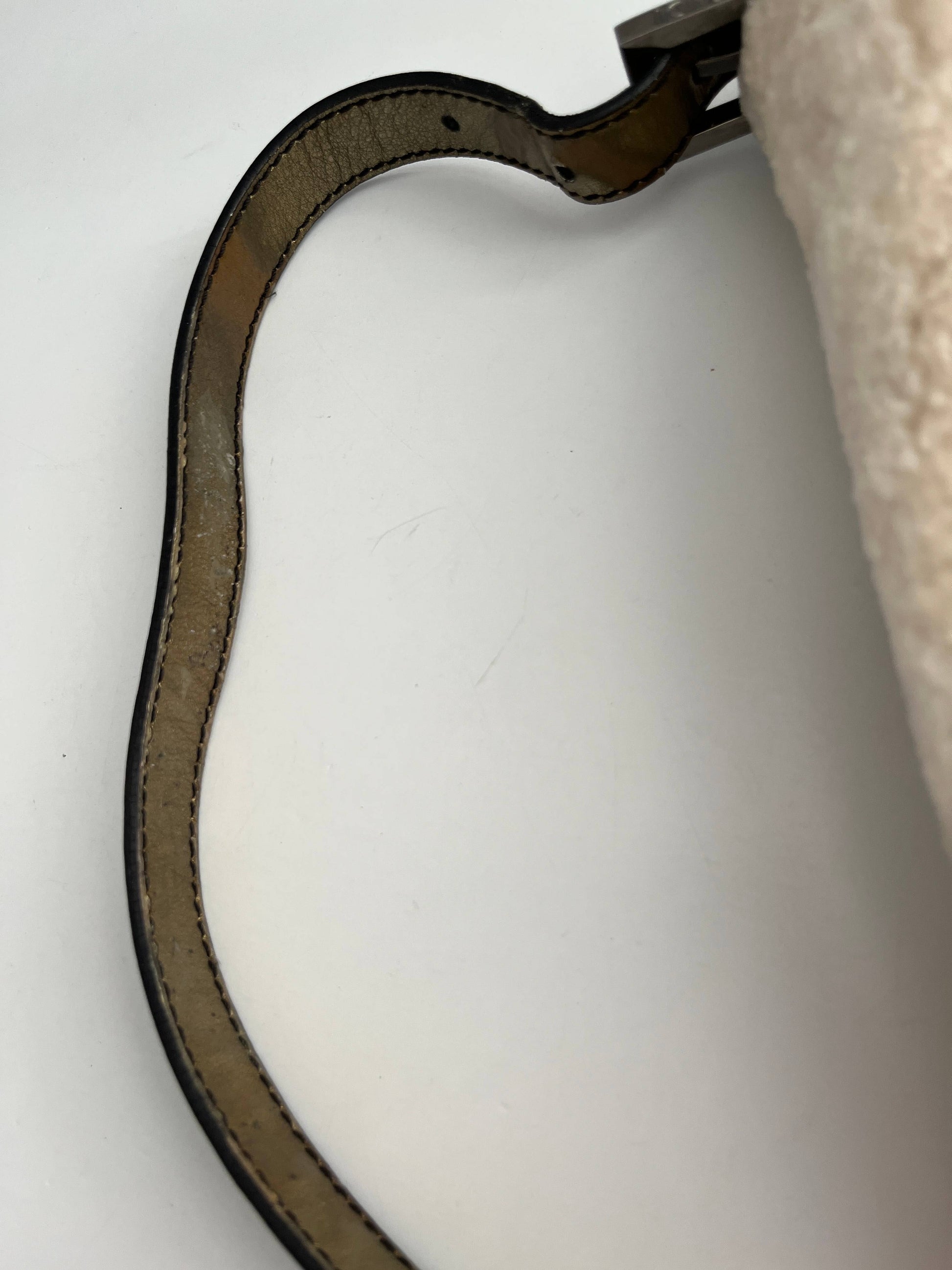 Fendi Baguette pure shearling shoulder bag