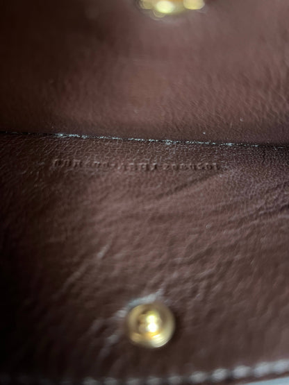 Fendi Baguette pink Leather Interlace shoulder bag