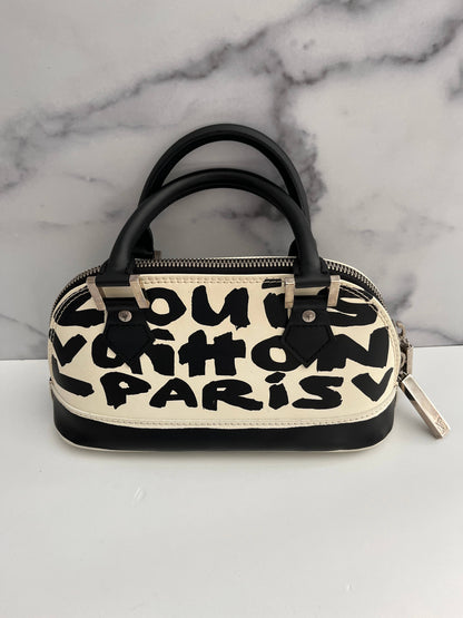Louis Vuitton x Stephen Sprouse Graffiti Mini Alma Bag