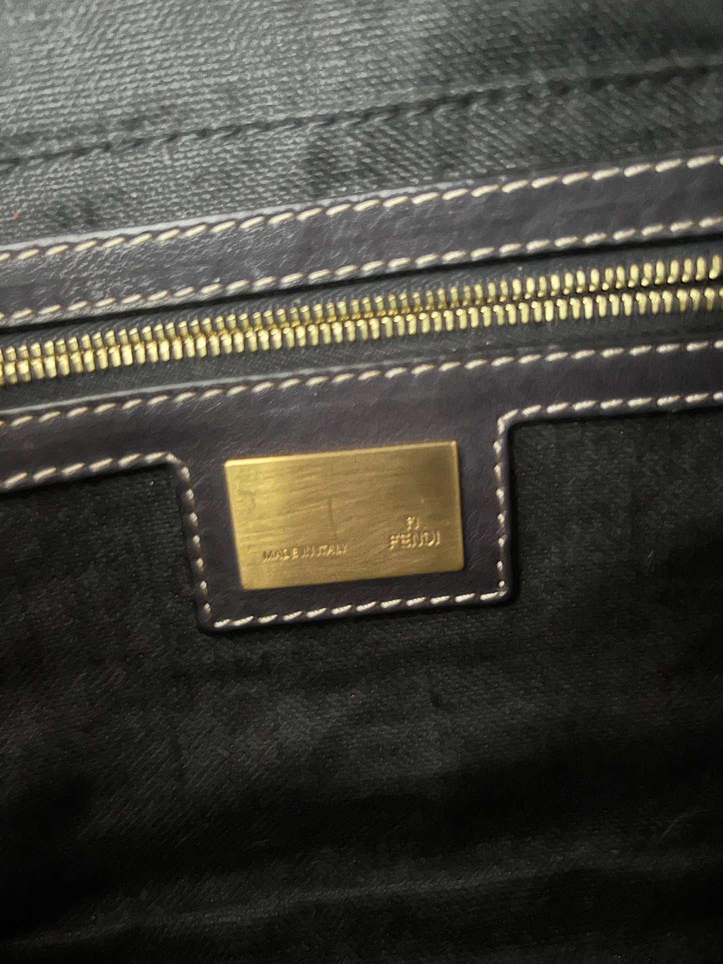 Fendi Baguette Cross stitch beaded shoulder bag