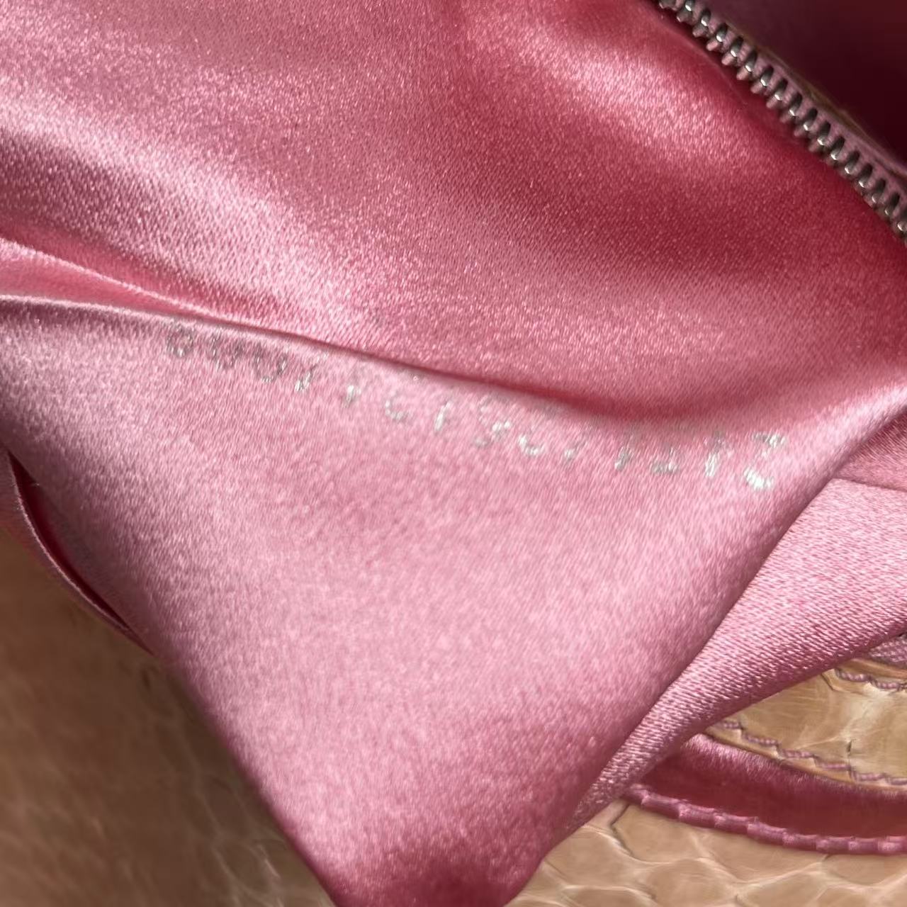 Vintage Fendi Pink Sequin Baguette
