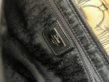 Vintage Dior Paris 50's saddle bag