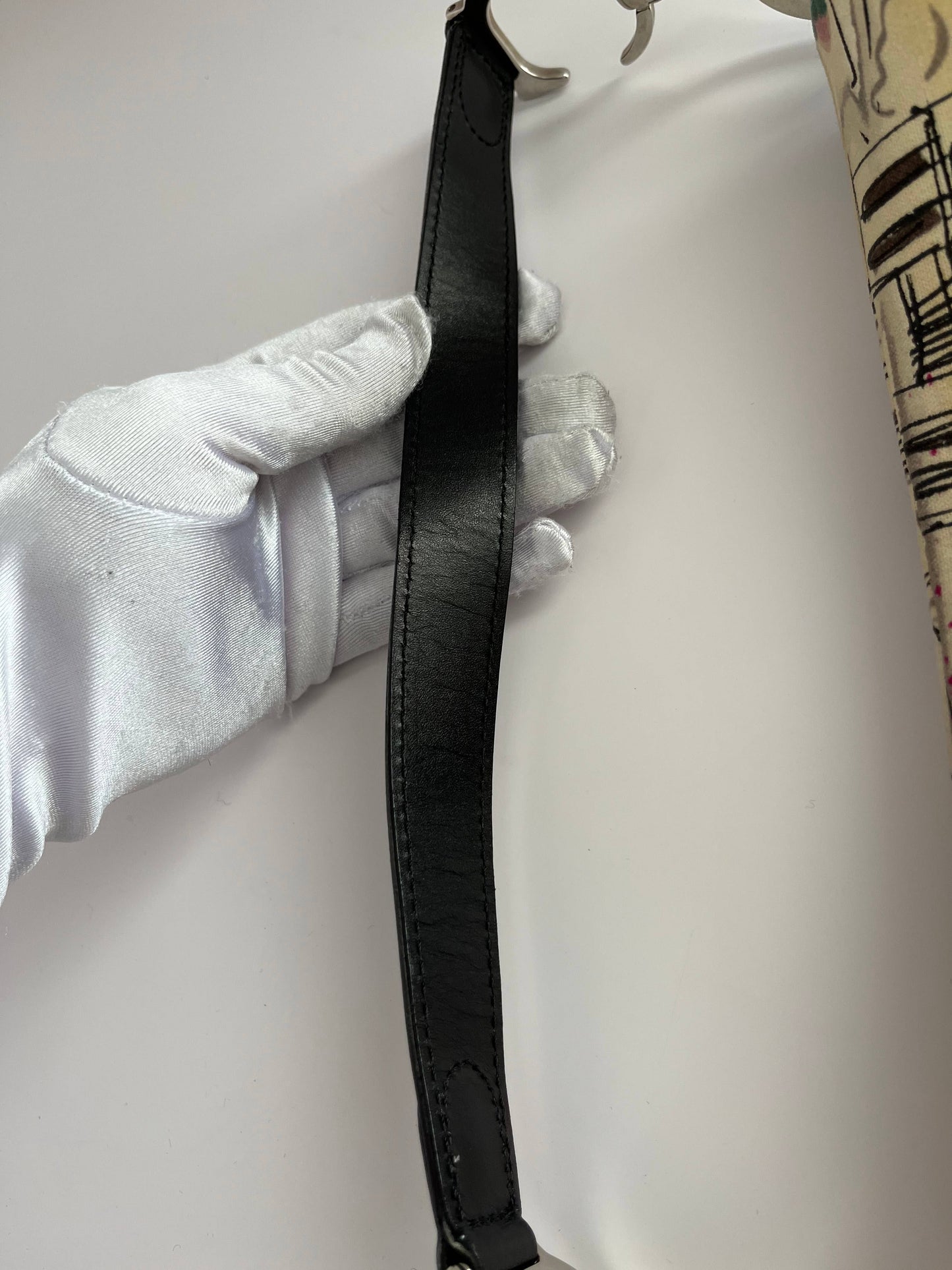 Vintage Dior Paris 50's saddle bag