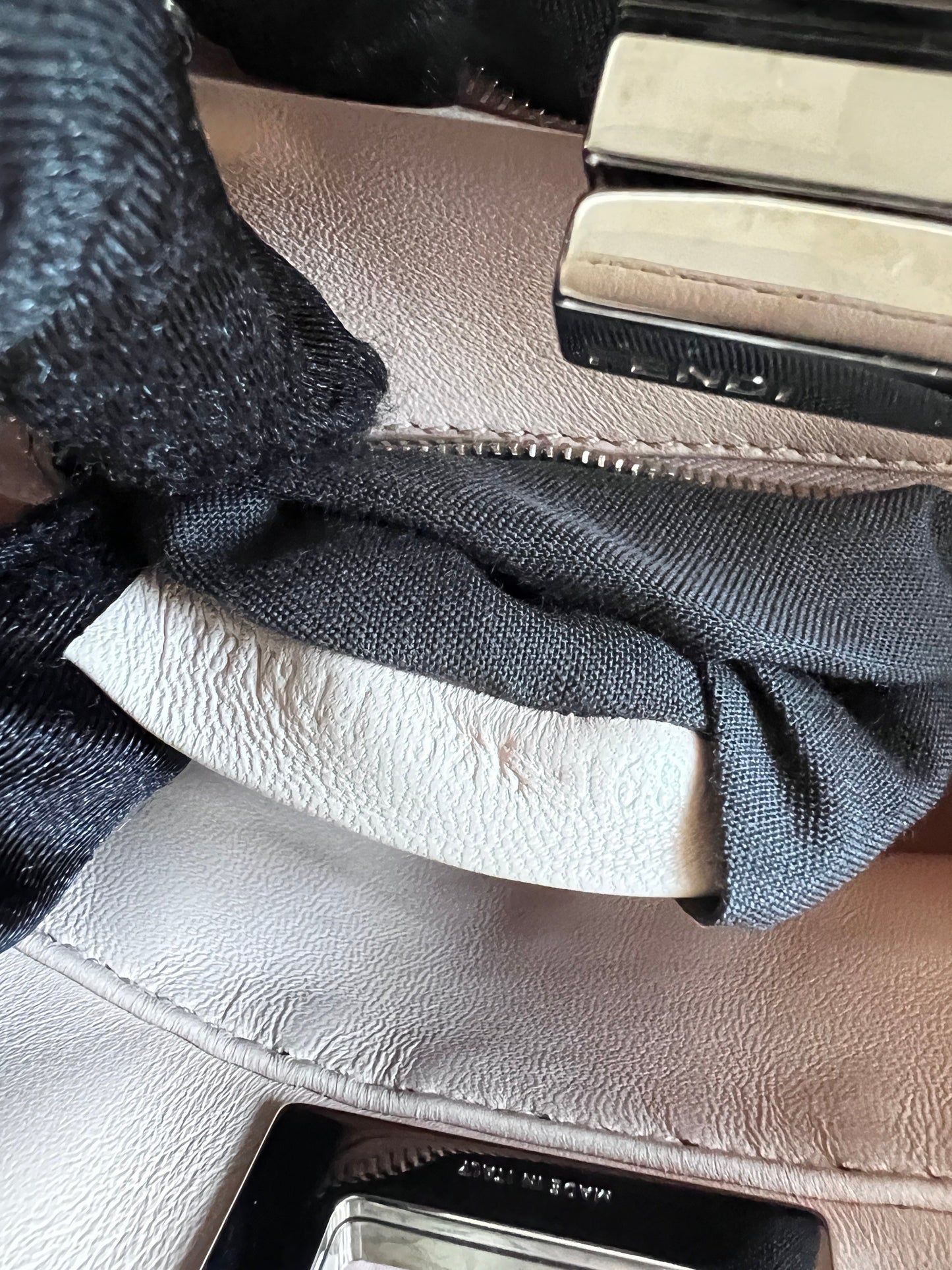 Fendi multi sequin & rhinestones peekaboo small size