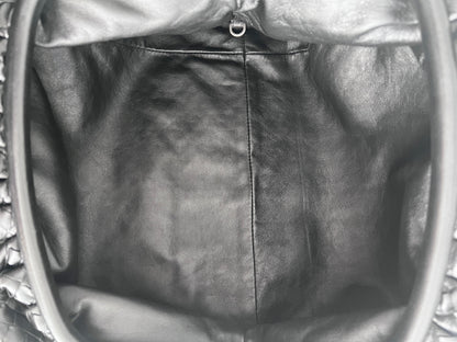 Bottega Veneta Black intrecciato pouch