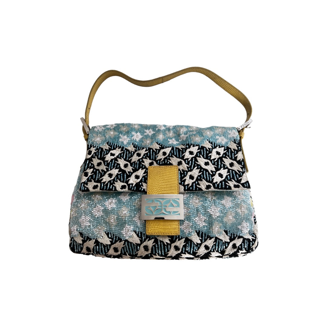 Fendi Vintage Fendi beaded Mamma baguette