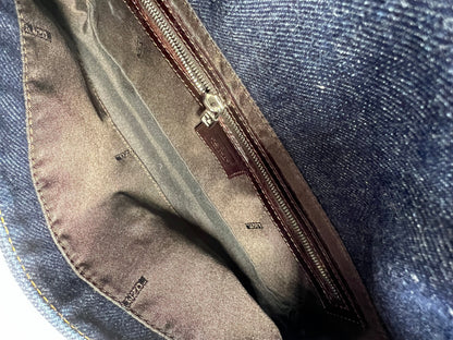 Vintage Fendi Denim baguette