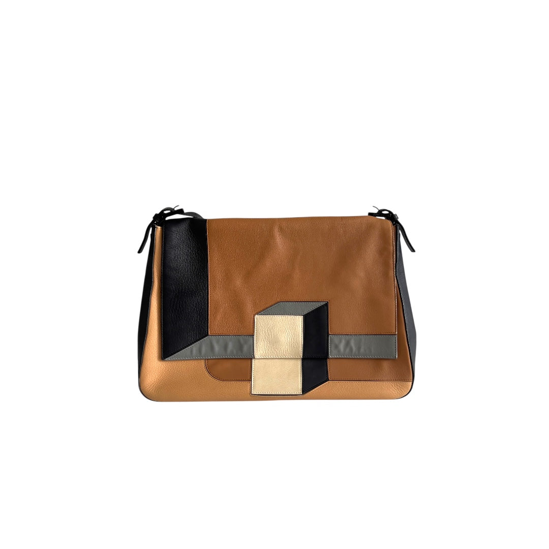 Fendi Fendi 3D leather XL mamma baguette